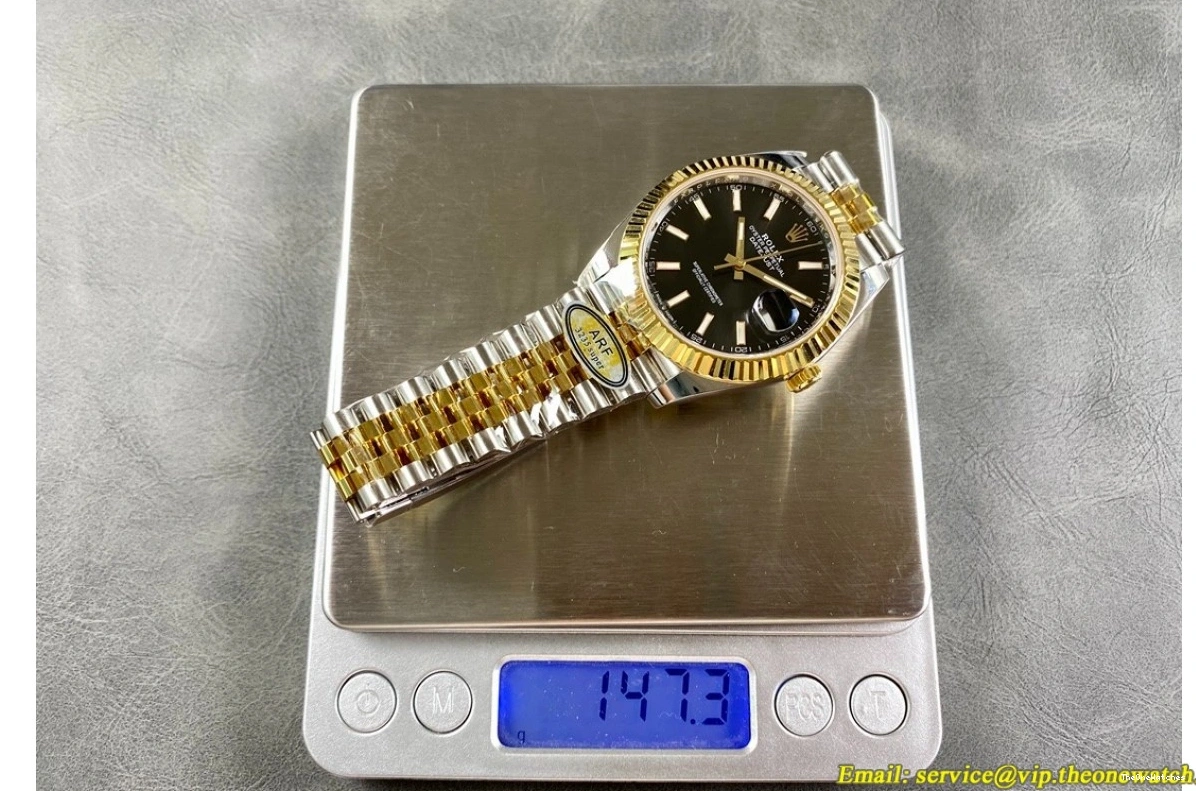 Jub Stk Black Heavy YG 126333 Datejust ARF SH3235(Tungsten SS 41mm Version) 0118